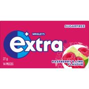 EXTRA RASPBERRY LIME GUM 27GM