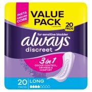 LONG INCONTINENCE PADS 20S