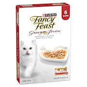 FANCY FEAST GRAVY LOVERS BEEF IN GRAVY MULTIPACK 6X85GM