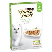 FANCY FEAST SALMON IN GRAVY MULTIPACK 6X85GM