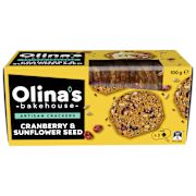 CRANBERRY & SUNFLOWER SEED ARTISAN CRACKERS 100GM