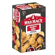 BEEF PARTY PIES 12 PACK 550GM