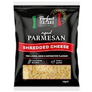 SHREDDED PARMESAN CHEESE 1KG