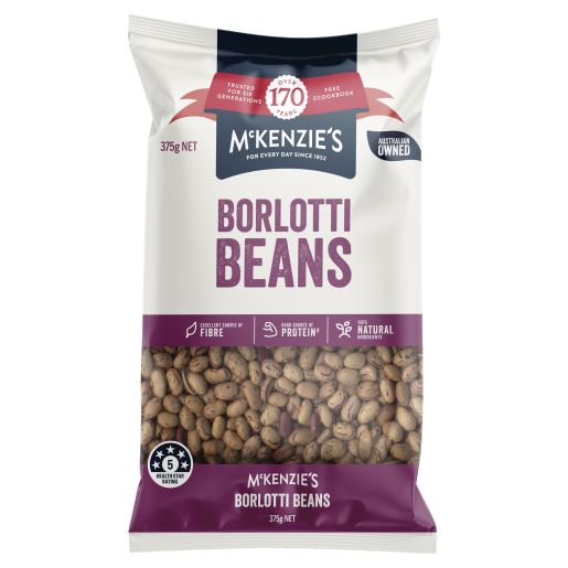 BORLOTTI BEANS 375GM