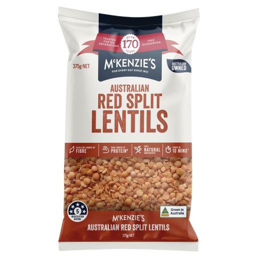 RED LENTILS 375GM