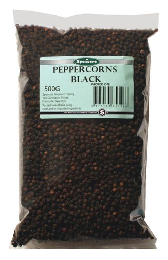 BLACK PEPPERCORN 500GM