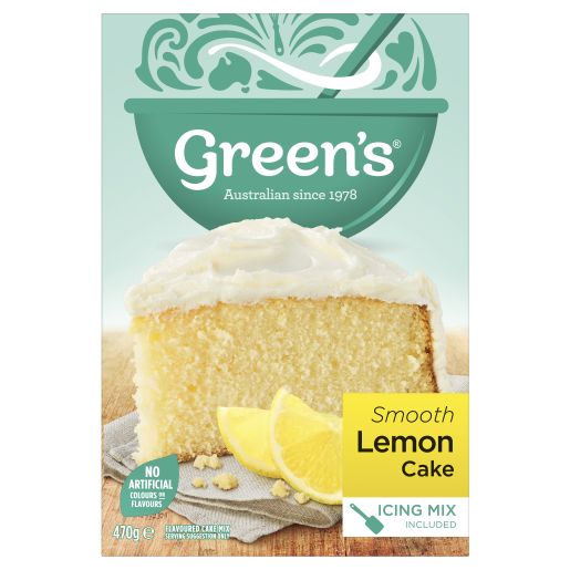 TRADITIONAL LEMON CAKE MIX 470GM