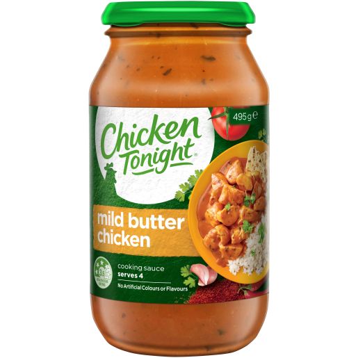 INDIAN  BUTTER CHICKEN SIMMER SAUCE 495GM