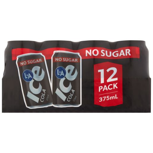 NO SUGAR COLA SOFT DRINK 12X375M