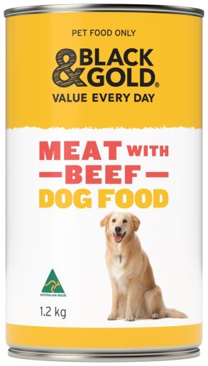 WET DOG FOOD MEAT WITH BEEF 1.2KG