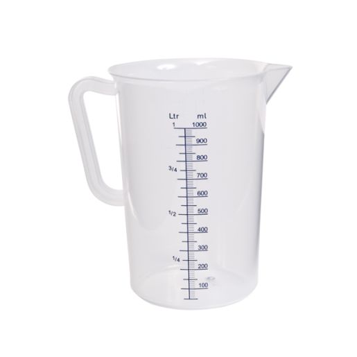 JUG MEASURE POLYPROPYLENE 0.5L