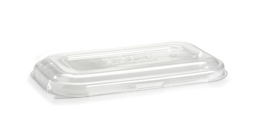 PET DOME LUNCH BOX CLEAR LID 50S