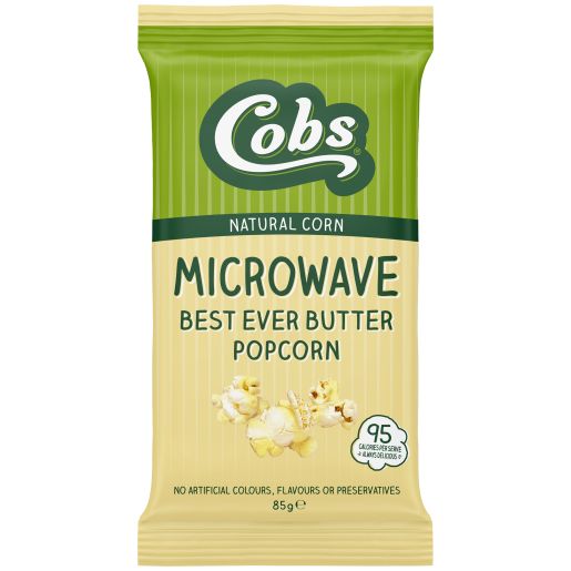 BEST EVER BUTTER MICROWAVE POPCORN 85GM