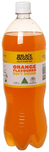 ORANGE SOFT DRINK 1.25L