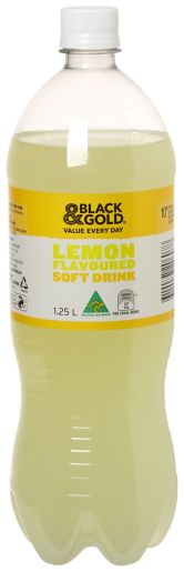 LEMON SOFT DRINK 1.25L