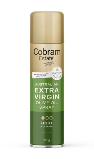 LIGHT AUSTRALIAN EXTRA VIRGIN OLIVE OIL SPRAY 225GM
