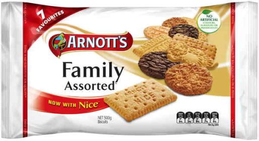 BISCUITS FAMILY ASSORTED 500GM
