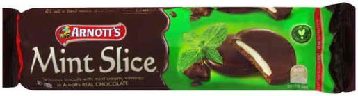 BISCUITS CHOCOLATE MINT SLICE 200GM
