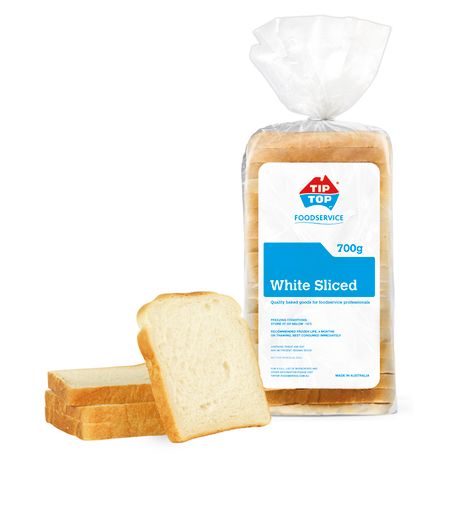 WHITE SLICED BREAD 6X700GM