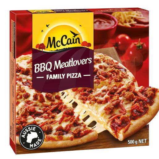BBQ MEATLOVERS PIZZA 500GM