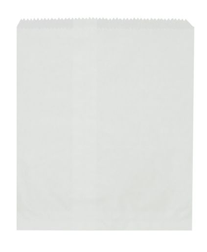 WHITE NO1 SQUARE PAPER BAG (CA-WF01W) 500S