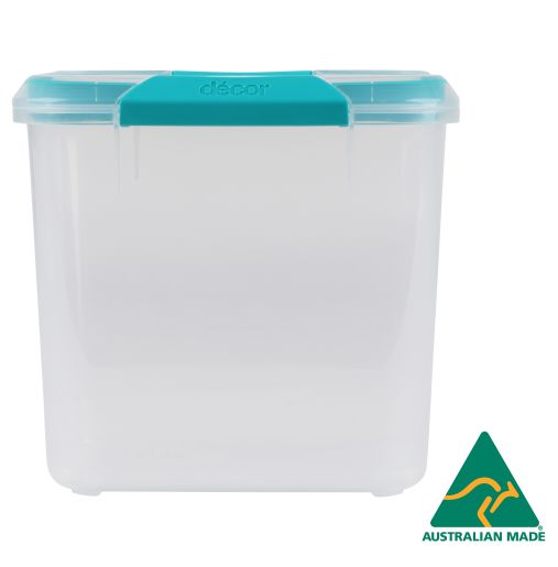 TALL OBLONG CONTAINER WITH CLIP LIDS 2.3L