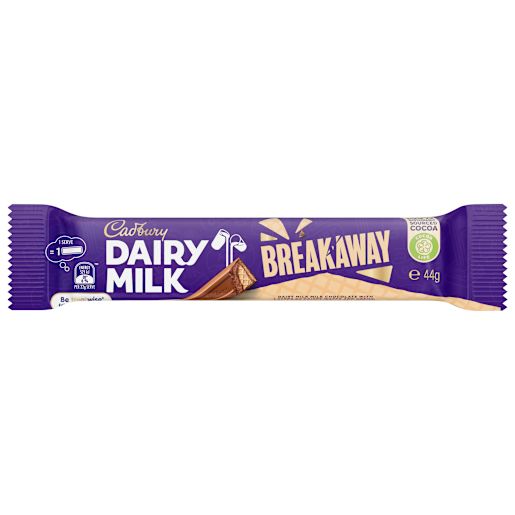 BREAKAWAY CHOCOLATE BAR 44GM