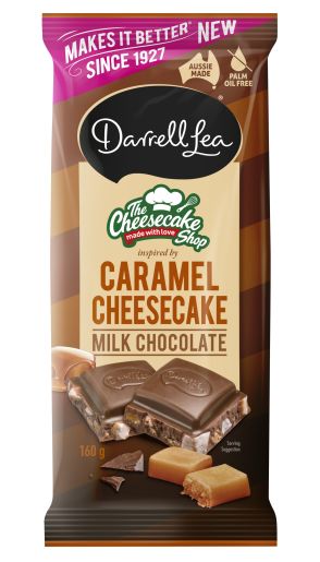 CARAMEL CHEESECAKE CHOCOLATE BLOCK 160GM