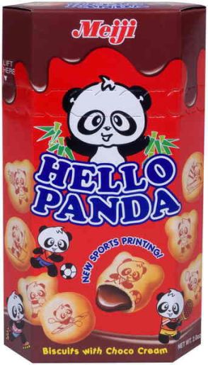 HELLO PANDA CHOCOLATE BISCUITS 50GM