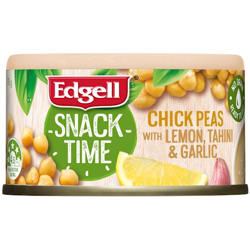 CHICK PEAS LEMON TAHINI & GARLIC SNACK TIME 70GM