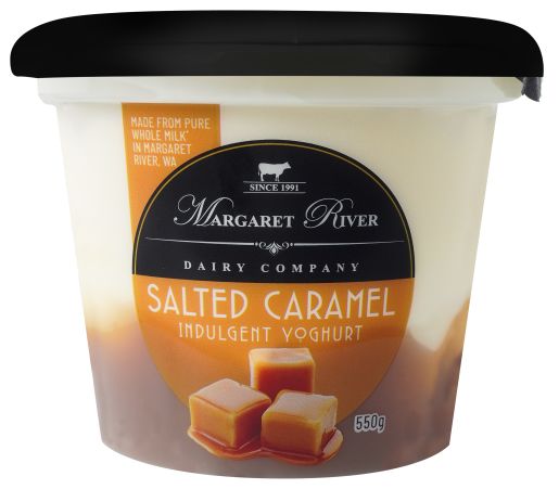 SALTED CARAMEL INDULGENT YOGHURT 550GM