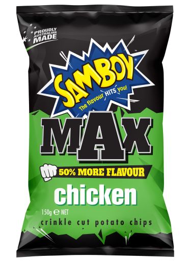 MAX CHICKEN POTATO CHIPS 150GM