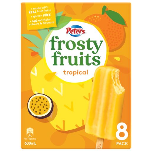 FROSTY FRUITS TROPICAL MULTIPACK 8PK