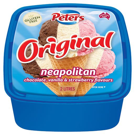 ORIGINAL NEAPOLITAN ICE CREAM 2L