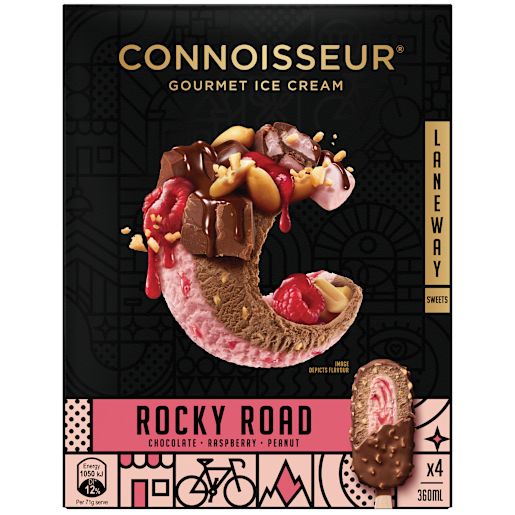 ROCKY ROAD ICE CREAM MULTIPACK 4PK