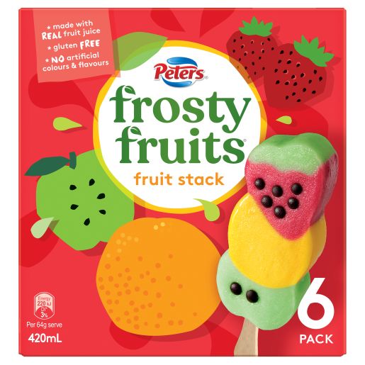 FRUIT STACK MULTIPACK FROSTY FRUIT 6S