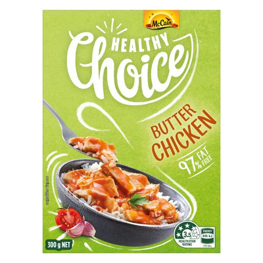 HEALTHY CHOICE BUTTER CHICKEN DINNER 300GM