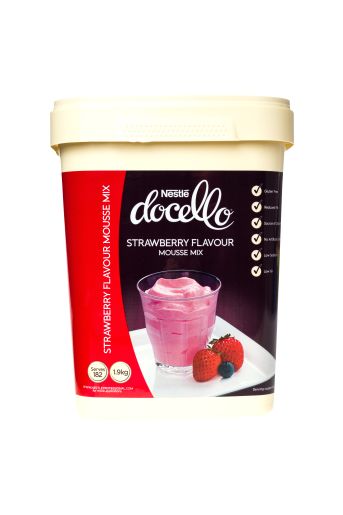 DOCELLO STRAWBERRY MOUSSE 1.9KG