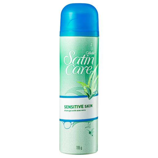 SATIN CARE SENSITIVE SKIN SHAVE GEL 195GM