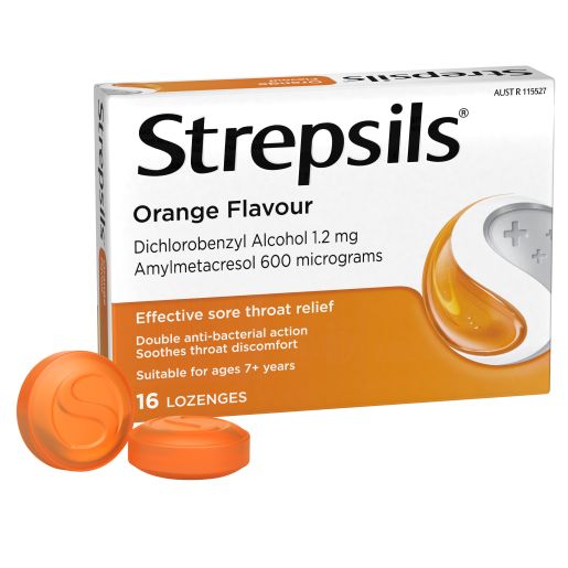 ORANGE LOZENGE 16S