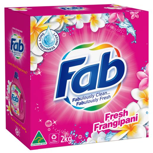 FRANGIPANI LAUNDRY DETERGENT POWDER 2KG