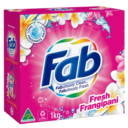 FRANGIPANI SUNSHINE FRESH DETERGENT POWDER 1KG