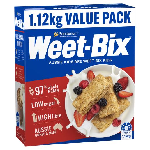 WEET BIX BREAKFAST CEREAL 1.12KG