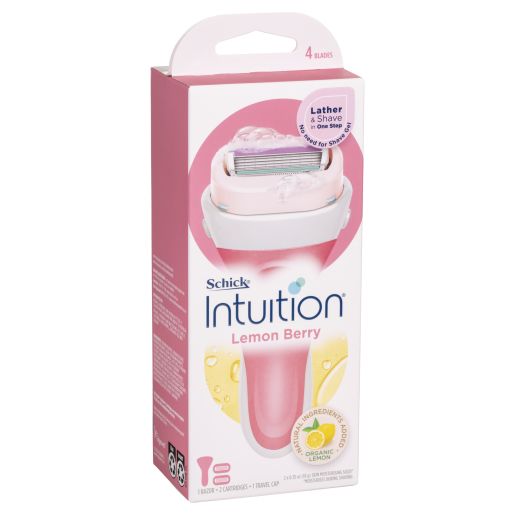 INTUITION LEMON BERRY RAZOR KIT 2PK