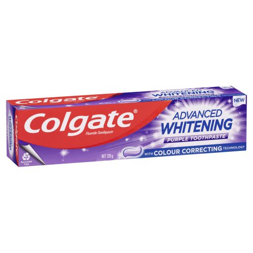 ADVANCE WHITENING PURPLE TOOTHPASTE 120GM