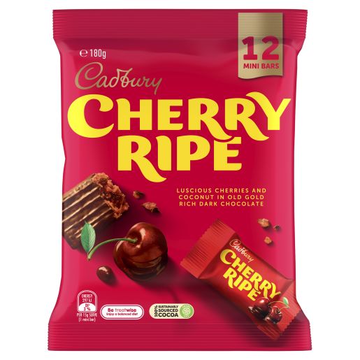 CHERRY RIPE SHARE PACK 180GM