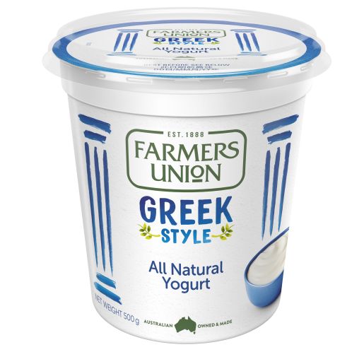 GREEK STYLE YOGHURT 500GM