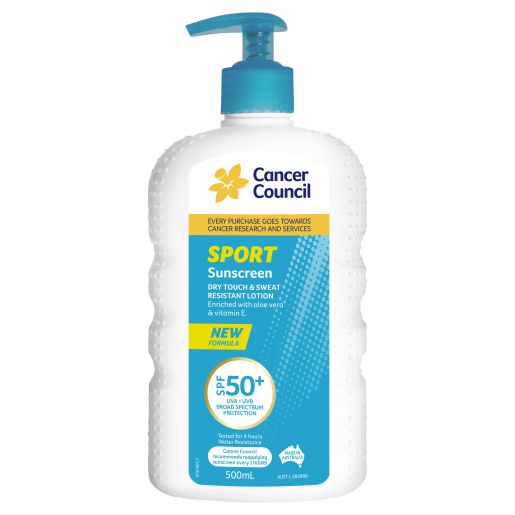 SPORT DRY TOUCH & SWEAT RESISTANT LOTION SPF50+ 500ML
