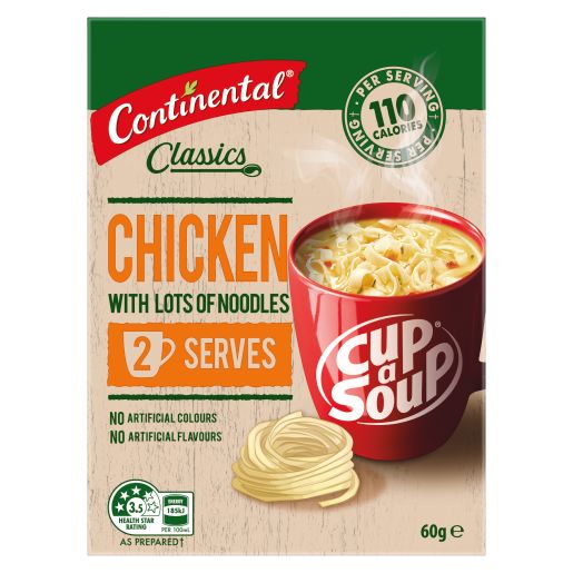 CHICKEN LOTS-A-NOODLES SOUP 2 SERVES 60GM