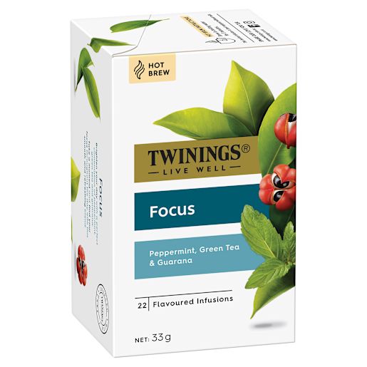 LIVE WELL FOCUS TEABAGS 22S